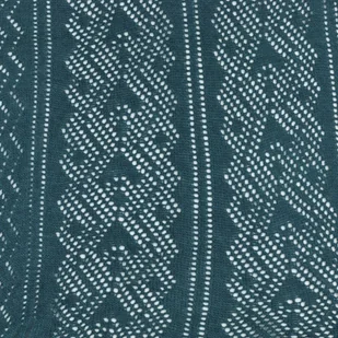 Art of Polo Szalik ażurowy z falbanką - Apaszki i szaliki damskie - miniaturka - grafika 5