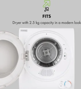 Suszarka Klarstein MNW8-Jet set 2500-WH - Suszarki do prania - miniaturka - grafika 5