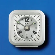 Zegary - Klikteknik Metalowy budzik kostka KLIK SB39401 SB39401 - miniaturka - grafika 1