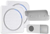 Dzwonki i gongi - Solight 1L67DZ - SET 2x Bezprzewodowy dzwonek do gniazdka 230V IP56 biały - miniaturka - grafika 1
