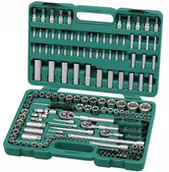 Zestawy narzędziowe - HONITON Zestaw Narzędziowy Kluczy Nasadowych 155EL - miniaturka - grafika 1