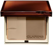 Pudry do twarzy - Clarins Bronzer brązujący Duo SPF 15 03 dark female 10g - miniaturka - grafika 1