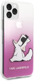 Karl Lagerfeld Choupette Fun Sunglasses - Etui iPhone 11 Pro (różowy) - Etui i futerały do telefonów - miniaturka - grafika 7