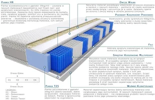 Kaszmirowysen Devi 75x165 - Materace - miniaturka - grafika 2