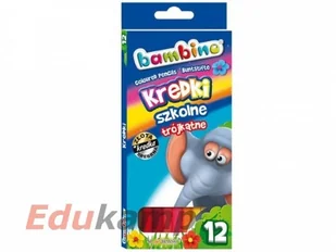 Bambino ST.-MAJEWSKI KREDKI SZKOLNE TRÓJKĄTNE 9078 [6175874] - Kredki, ołówki, pastele i pisaki - miniaturka - grafika 2