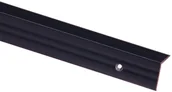 Zawiasy, okucia i inne akcesoria - Gah Alberts Profil schodowy PCV czarny 25 mm x 20 mm x 1000 mm - miniaturka - grafika 1