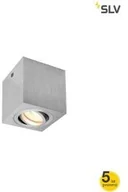 Oprawy, klosze i abażury - SLV SPOTLINE Triledo aluminium szczotkowane kwadratowa QPAR51 1002004 - miniaturka - grafika 1