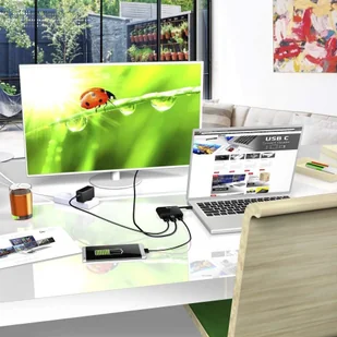 Kabel USB Club 3D Cable USB 3.0 Typ-C Docking Station CSV-1532 - Kable USB Kabel USB Club 3D Cable USB 3.0 Typ-C Docking Station CSV-1532 - Kable USB - miniaturka - grafika 6