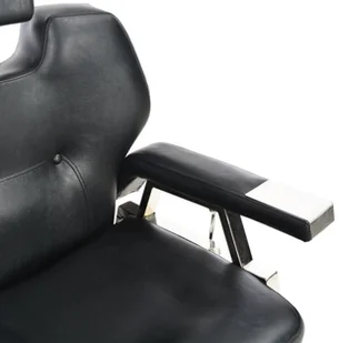 VidaXL Fotel barberski, czarny, 72x68x98 cm, sztuczna skóra 110167         VidaXL - Fotele fryzjerskie - miniaturka - grafika 10