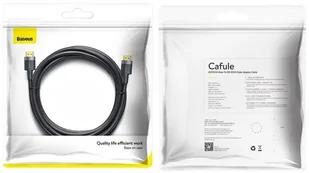Baseus Cafule | Kabel przewód HDMI-HDMI 4K60Hz FULL HD 3m CADKLF-G01 - Kable - miniaturka - grafika 11