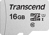 Karty pamięci - Transcend MicroSDHC 16GB UHS-I/U1 TS16GUSD300S TS16GUSD300S - miniaturka - grafika 1