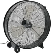 Wentylatory przemysłowe - VidaXL Lumarko Przemysłowy wentylator bębnowy, 77 cm, 180 W, czarny 51454 VidaXL - miniaturka - grafika 1