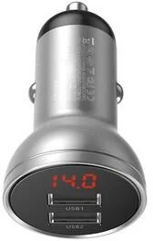 Baseus Baseus ładowarka samochodowa 2xUSB 4,8A CCBX-0S baseus_20191230181635 - Ładowarki samochodowe - miniaturka - grafika 2