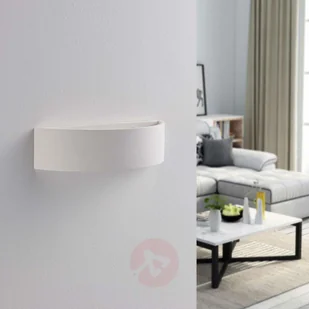 Lampa ścienna Aurel, gipsowa, żarówka easydim - Lampy ścienne - miniaturka - grafika 3