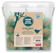 Przysmaki dla ptaków - Versele-Laga 50 kul tłuszczowych w plastikowym wiaderku 4,5 kg - miniaturka - grafika 1