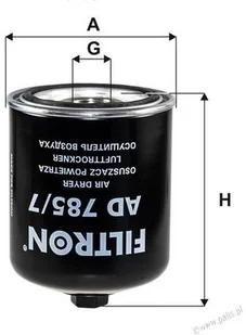 Filtron FILTRON AD 785/7 OSUSZACZ POWIETRZA AD785/7 - Osuszacze powietrza - miniaturka - grafika 2