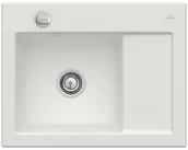 Zlewozmywaki - Villeroy & Boch Subway 45 Compact  SM Steam - ceramiczny 331202SM (Lewy) - miniaturka - grafika 1