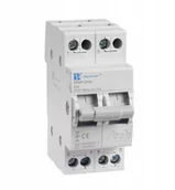 Bezpieczniki elektryczne - Spamel Przełącznik sieć-agregat 1-0-2 2P 40A Spmp - miniaturka - grafika 1