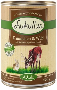 Lukullus Zestaw mieszany Natural, 24 x 400g - Zestaw mieszany I - Mokra karma dla psów Lukullus Zestaw mieszany Natural, 24 x 400g - Zestaw mieszany I - Mokra karma dla psów - miniaturka - grafika 1