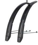 Błotniki rowerowe - XLC MG-C41 City Mudguard Set 26-28" 51mm, black 2021 Błotniki pełne 2502504032 - miniaturka - grafika 1