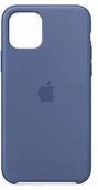 Ładowarki do telefonów - Apple Silikonowe etui (do iPhone 11 Pro) - lniany niebieski MY172ZM/A - miniaturka - grafika 1