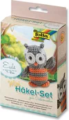 Zabawki kreatywne - Folia Zestaw do szydełkowania "Sowa" - 8+ - miniaturka - grafika 1