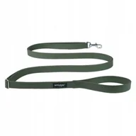 Smycze dla psów - Ami Play Smycz Cotton Easy Fix M 160-300/2cm Khaki - miniaturka - grafika 1