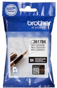 Brother Tusz Brother czarny LC3617BK=LC-3617BK, 550 str. TUSBROBRO0002 - Tusze oryginalne - miniaturka - grafika 3