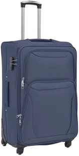 vidaXL 3-częściowy komplet walizek podróżnych, granatowy vidaXL - Walizki - miniaturka - grafika 6