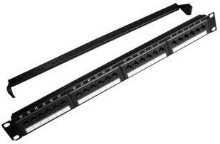 Gembird Patch Panel 24 Porty 1U 19 Kat.5e z funkcją organizacji kabli czarny NPP (NPP-C524CM-001) - Pozostałe akcesoria sieciowe - miniaturka - grafika 4