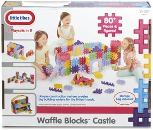 Little Tikes klocki Waffle Blocks (Castle) - Klocki - miniaturka - grafika 14