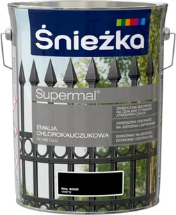 Śnieżka Emalia do metalu CHLOROKAUCZUKOWA SUPERMAL - Emalie - miniaturka - grafika 7