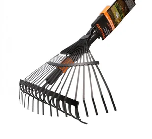 FISKARS Zestaw grabie do liści 14-zębne + trzonek L QuickFit 1018794 - Grabie i motyki - miniaturka - grafika 2