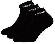 Tenis ziemny - Head Sneaker skarpety do tenisa (3 sztuki), czarny (811934-BK-39-42) - miniaturka - grafika 1