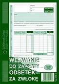 Druki akcydensowe - Michalczyk&Prokop 438-3 Wezwa.do zapł.ods.za zwł - miniaturka - grafika 1