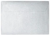 Koperty - GALERIA PAPIERU Koperta ozdobna B7 Galeria Papieru Pearl srebrna 10szt. KOP.112 - miniaturka - grafika 1