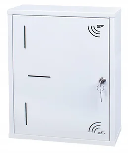 StalFlex Telekomunikacyjna skrzynka natynkowa 420x340x90 biała TESM-420X340X90N - Pozostałe akcesoria sieciowe - miniaturka - grafika 3