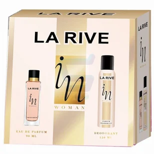 La Rive Zestaw kosmetyków In Woman (woda perfumowana 90 ml + dezodorant 150 ml) - Zestawy perfum damskich - miniaturka - grafika 3