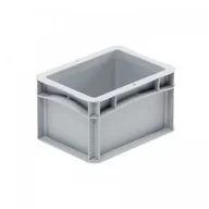 Pojemniki przemysłowe - Bekuplast Pojemnik skrzynka plastikowa pełna B/LY 200x150x120 B/LY 120 - miniaturka - grafika 1