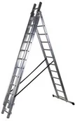 Drabiny - DRABEST Drabina Wielofunkcyjna 3x12 TŁOCZONA - miniaturka - grafika 1