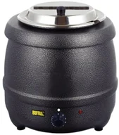 Piece, kotły  i płyty grzejne gastronomiczne - Buffalo Grafitowy kociołek do zupy | 35°C do 95°C | 450 | 10L | śr. 330x(H)375mm G107 - miniaturka - grafika 1