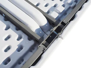 Plastikowy stół rozkładany, 180cm - Pawilony ogrodowe - miniaturka - grafika 5