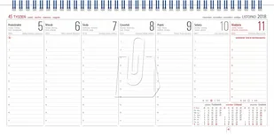 Telegraph T-kalendarz biurkowy Manager H3 - Kalendarze - miniaturka - grafika 2