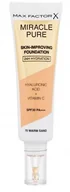 Podkłady do twarzy - Max Factor Miracle Pure Skin-Improving Foundation SPF30 podkład 30 ml 70 Warm Sand - miniaturka - grafika 1