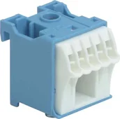 Pozostałe oświetlenie - Hager kn18 N QC, listwa zaciskowa N ,18 stanowisk zaciskowych KN18N - miniaturka - grafika 1