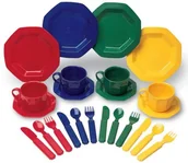 Zabawki AGD - Learning Resources zestaw talerzy do trzymasz grać LER0294 - miniaturka - grafika 1