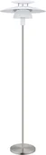 Lampy stojące - Eglo Brenda 98389 lampa podłogowa oprawa stojaca 1x60W E27 biała/satyna - miniaturka - grafika 1