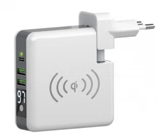 Forever Ładowarka sieciowa z bezprzewodowym power bankiem 6700mAh - Złącza, przejściówki, adaptery - miniaturka - grafika 8