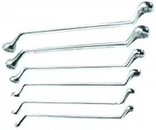 Klucze i nasadki - TOPEX KOMPLET KLUCZY OCZKOWO-ODGIĘTYCH 6-SZTUKOWY 6-17MM T 35D455 [6701977] - miniaturka - grafika 1