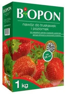 Biopon Nawóz do truskawek i poziomek, karton 1kg, marki - Nawozy ogrodnicze - miniaturka - grafika 2